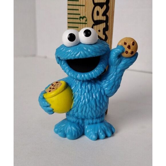 Sesame Street Toy Figure Cookie Monster Hasbro Europe 2010s - Picture 4 of 4